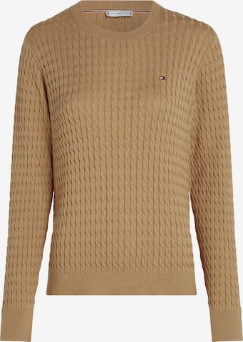 zaļš TOMMY HILFIGER Džemperis: no priekšpuses