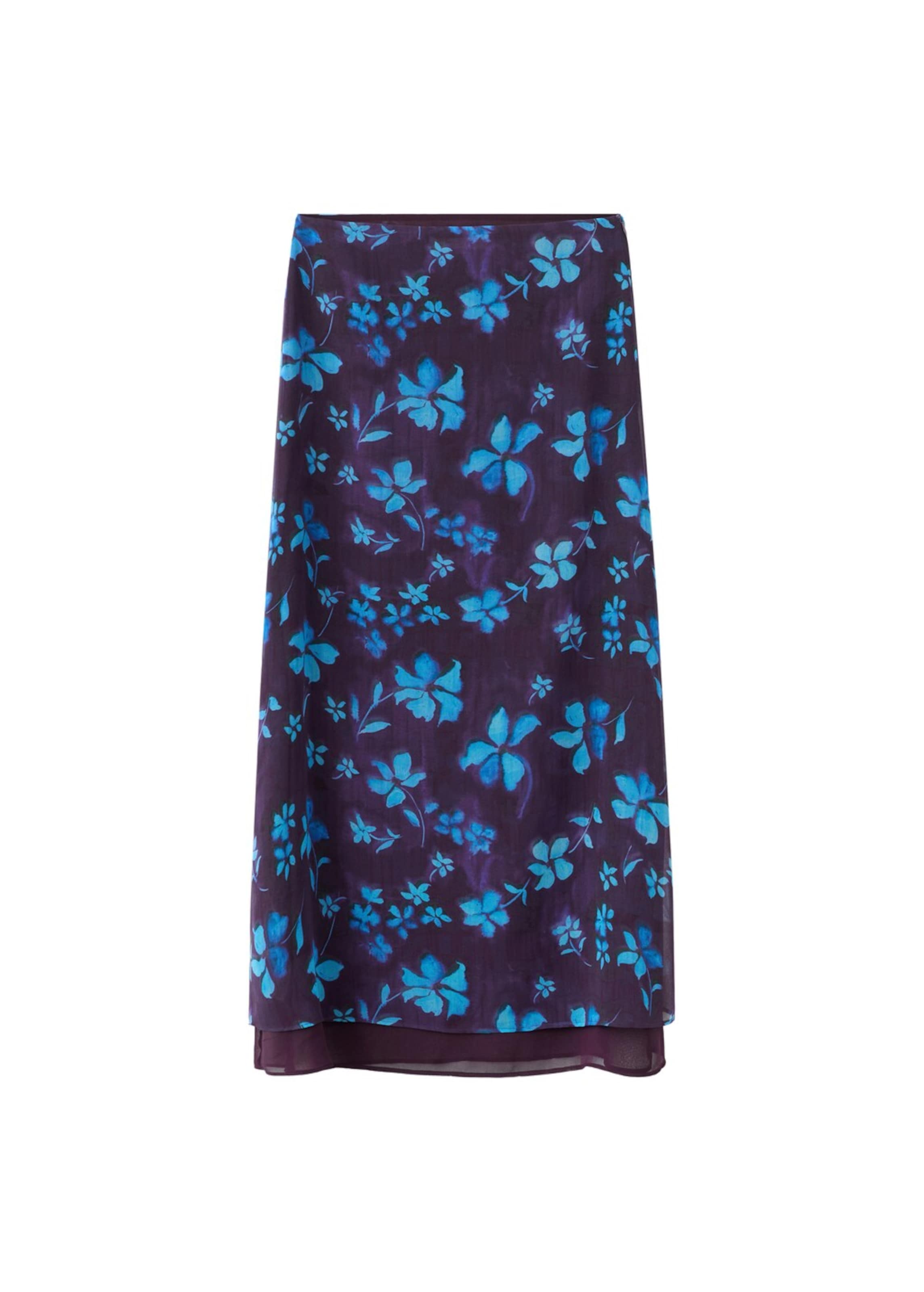 MANGO TEEN Skirt 'Jimenaf' in Purple: front