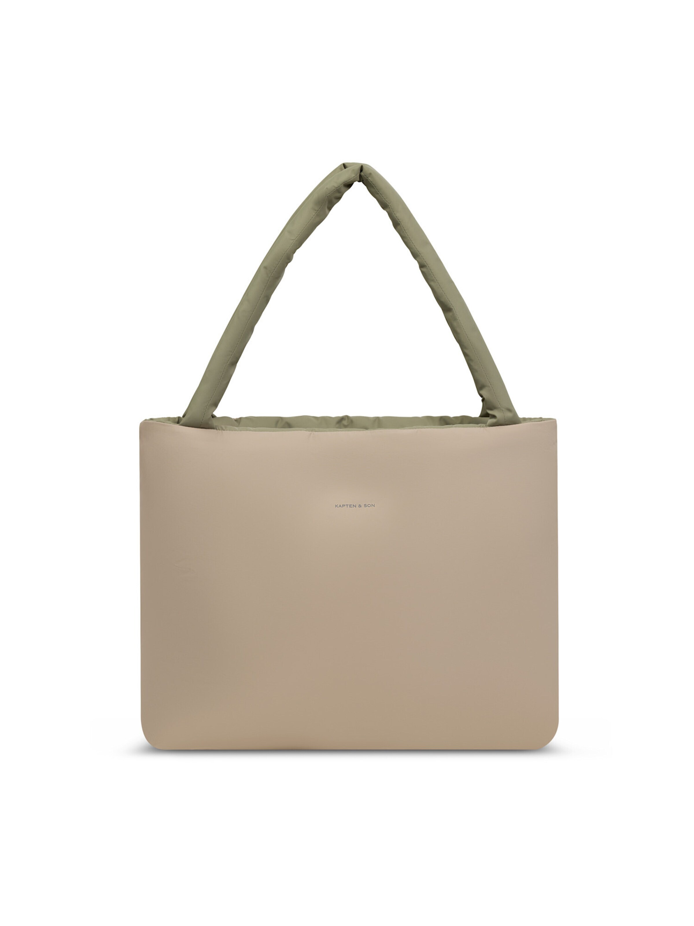 Kapten & Son Shopper 'Skara Cloud Shoulder'‌‌ in Grün
