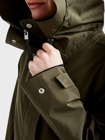 AIGLE - Parka meia-estação 'Mtd® ' em verde: lateral
