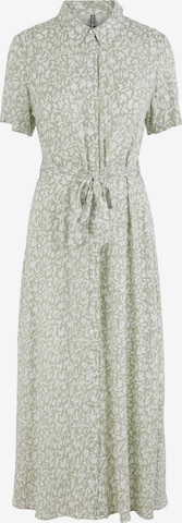 Pieces Tall Košilové šaty 'ANNA' – zelená: přední strana
