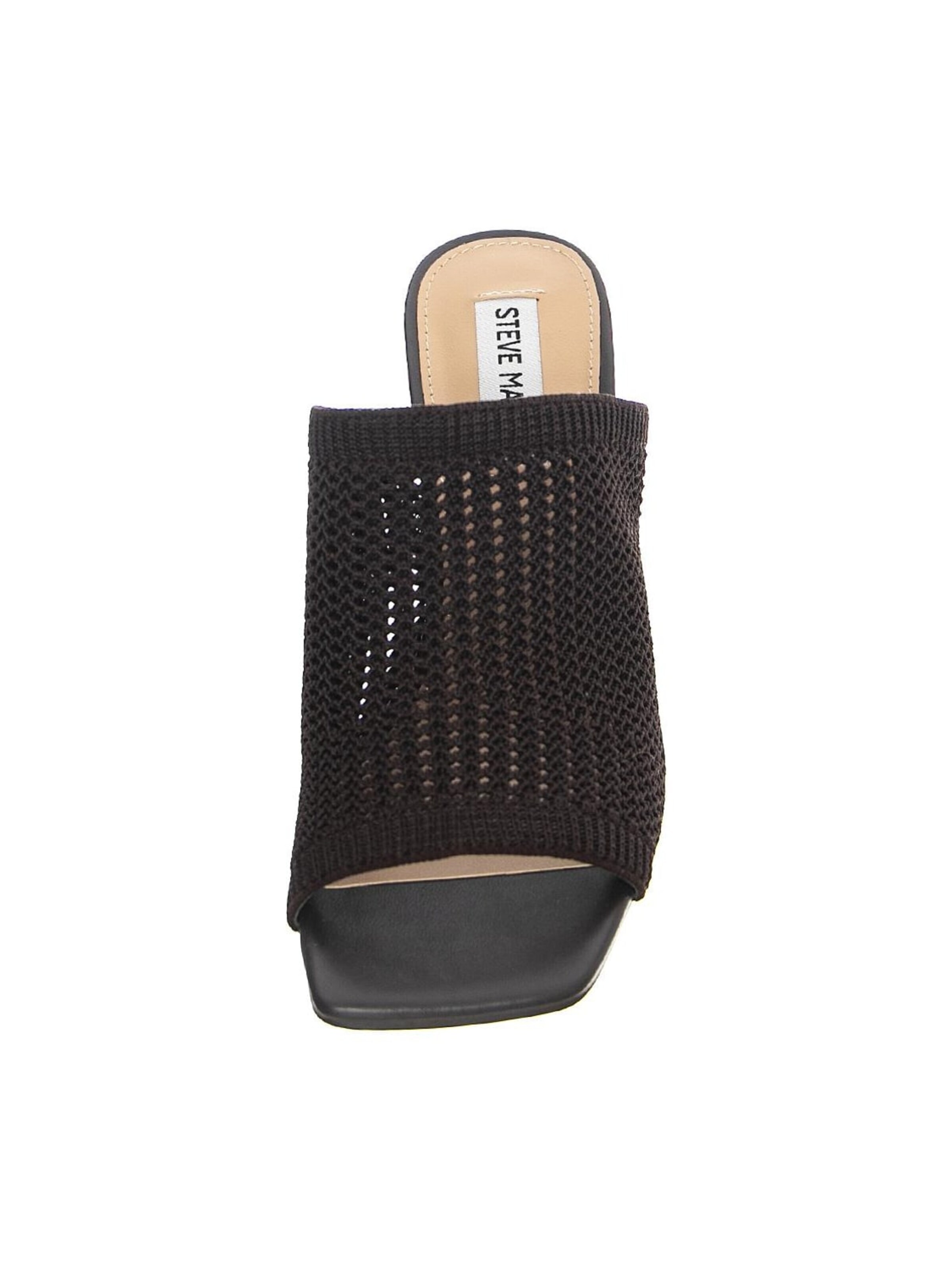 Zoccoletto 'Womens Rectify Dark Brn Sandals' di STEVE MADDEN in nero