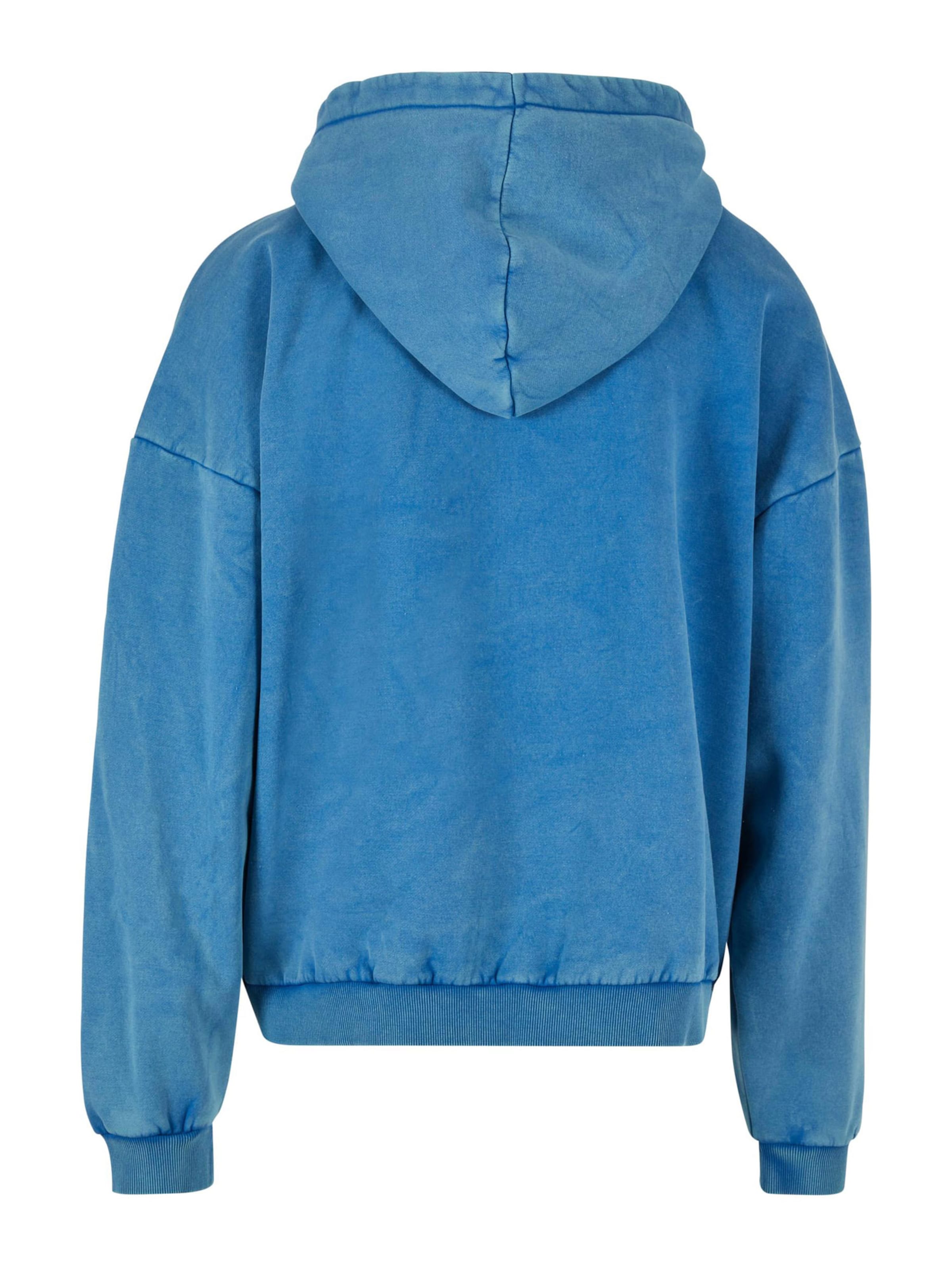 Urban Classics Sweatjakke i blå