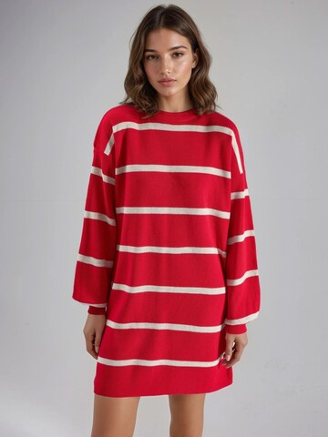 My fashion Knit dress 'Strickkleider' in Red