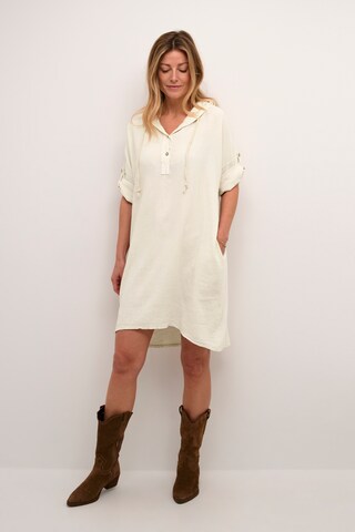 Cream Dress 'Lark' in Beige