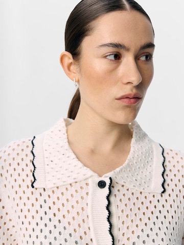 Cardigan OBJECT en blanc
