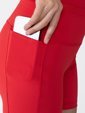 Spyder Skinny Spodnie sportowe w kolorze czerwony