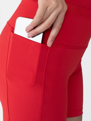 Skinny Pantalon de sport Spyder en rouge