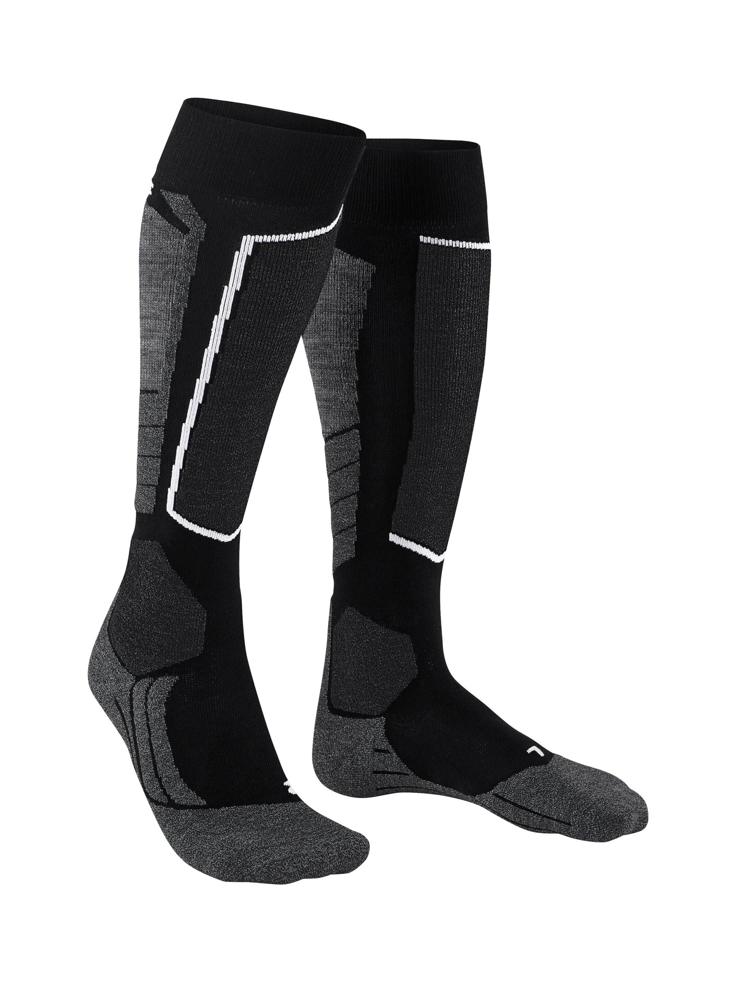 FALKE Athletic Socks 'SK2 Intermediate Vegan' in Black