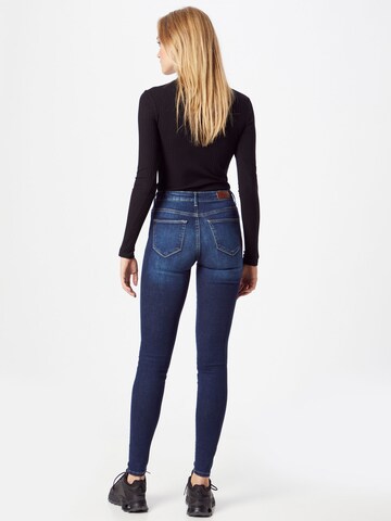 ONLY Skinny Jeans 'CARMEN' in Blau