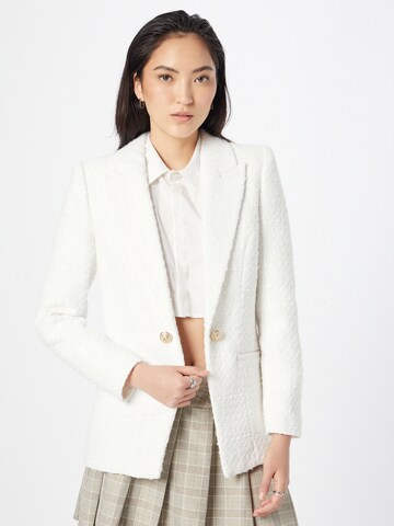 River Island - Blazer em branco: frente