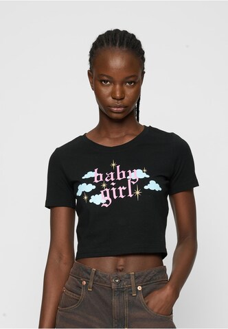 Mister Tee Футболка 'Baby Girl' в Черный: спереди