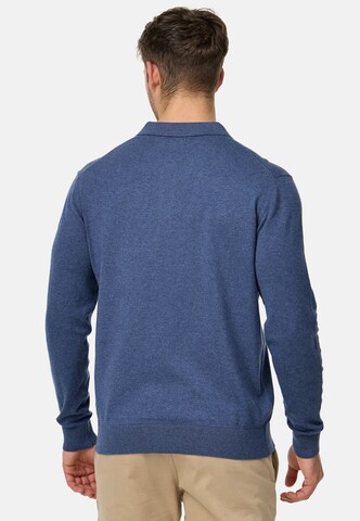INDICODE JEANS Trui 'Chips' in Blauw