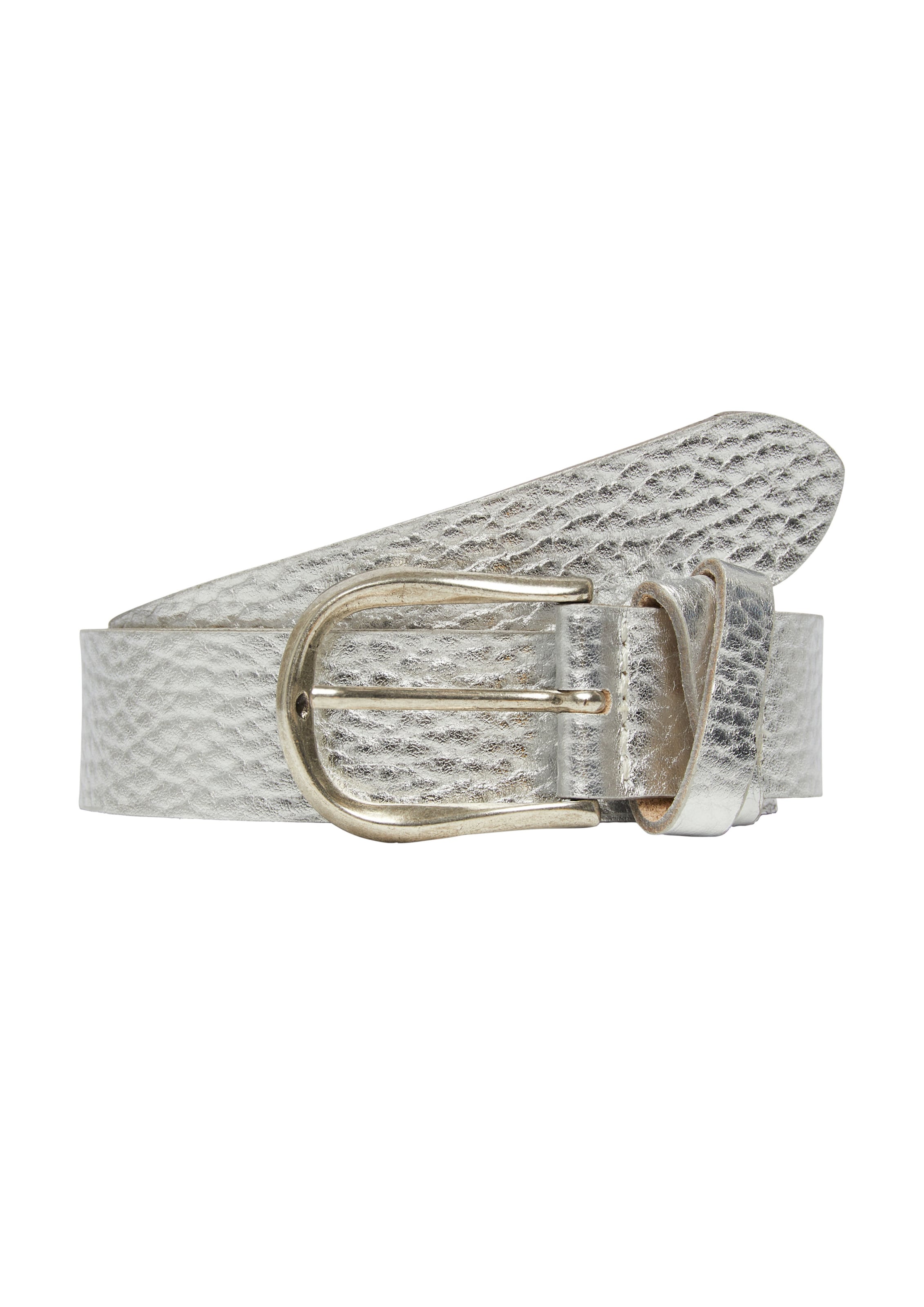 Ceinture s.Oliver en argent : devant