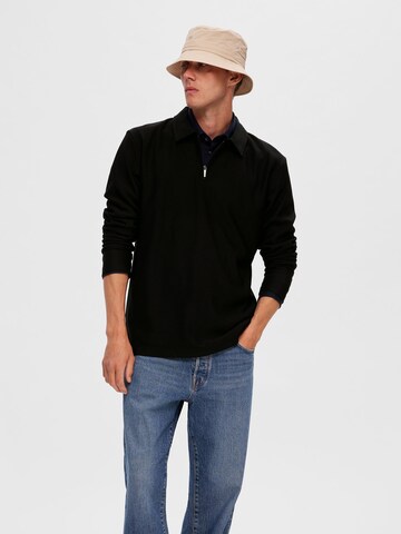 SELECTED HOMME Shirt in Black