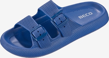 BECO the world of aquasports Badeschuh 'Airkiss' in Blau: Vorderseite