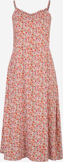 PIECES Curve فستان صيفي 'NYA' بـ أخضر / برتقالي / أحمر / أبيض, عرض المنتج