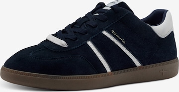 Baskets basses Tamaris en bleu : devant