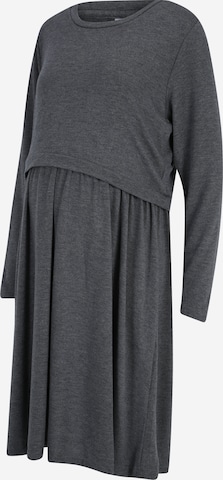 MAMALICIOUS Dress 'CASSIE' in Grey: front