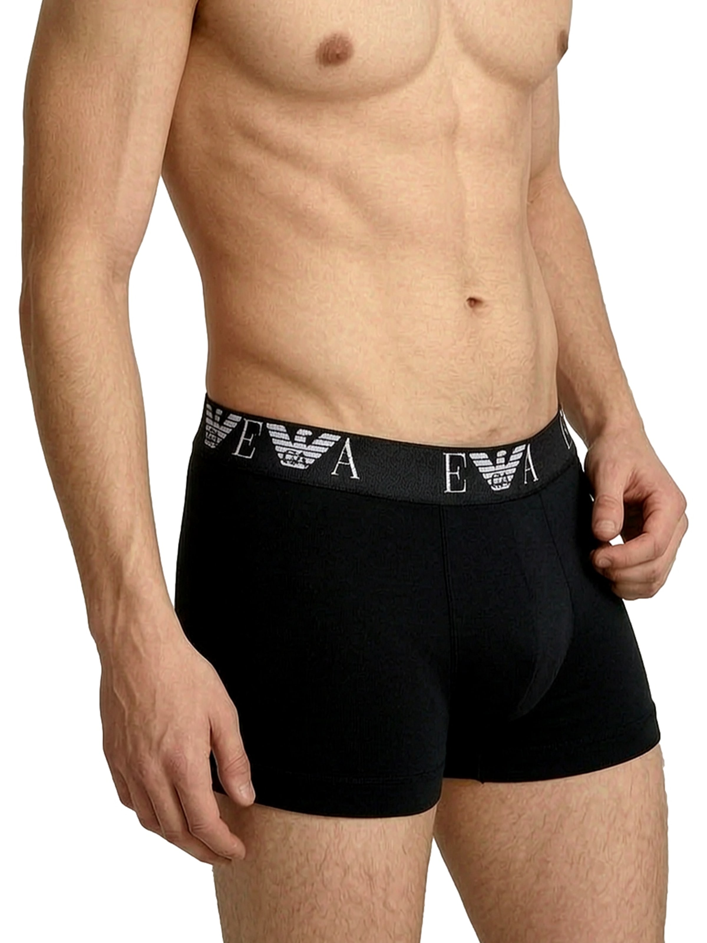 Emporio Armani Boksarice | črna barva