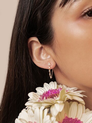 Boucles d'oreilles 'Blossom' Hey Happiness en or