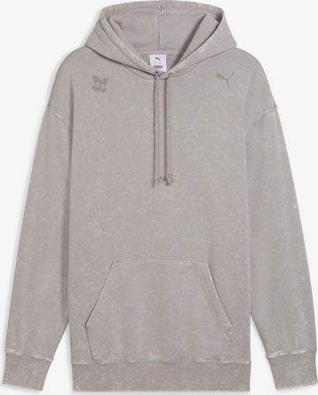 PUMA Hoodie 'PUMA x SONIC THE HEDGEHOG' in Grau: Vorderseite