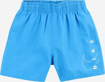 Nike Swim Sportieve badmode in Blauw: voorkant