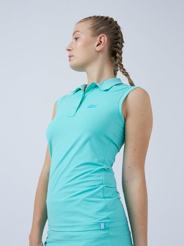 SPORTKIND Funktionsshirt 'Poloshirt'‌‌‌ in Grün: Vorderseite