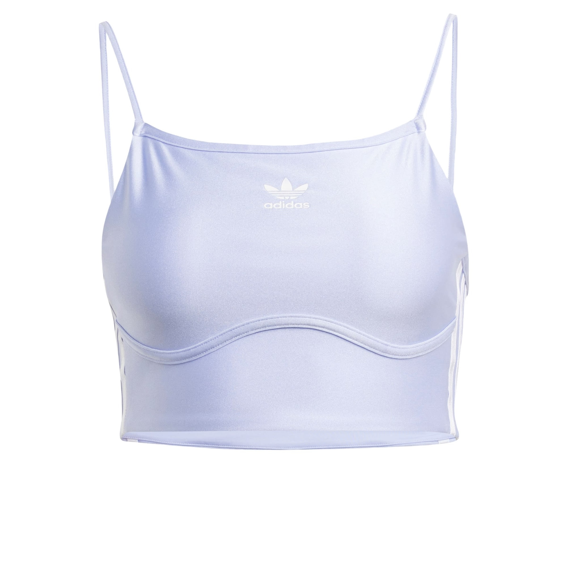 Top di ADIDAS ORIGINALS in lilla: frontale