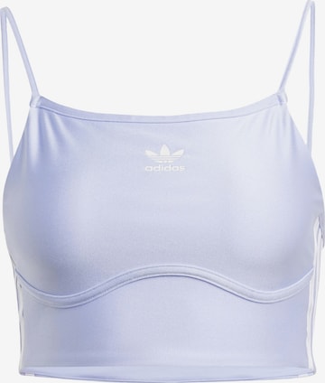 Top di ADIDAS ORIGINALS in lilla: frontale