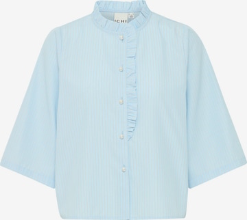ICHI Bluse 'Neddie' in Blau: Vorderseite