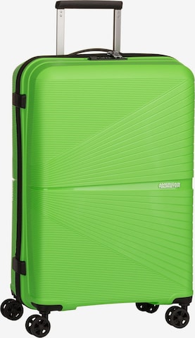American Tourister Trolley 'Airconic Spinner' in Grün: Vorderseite