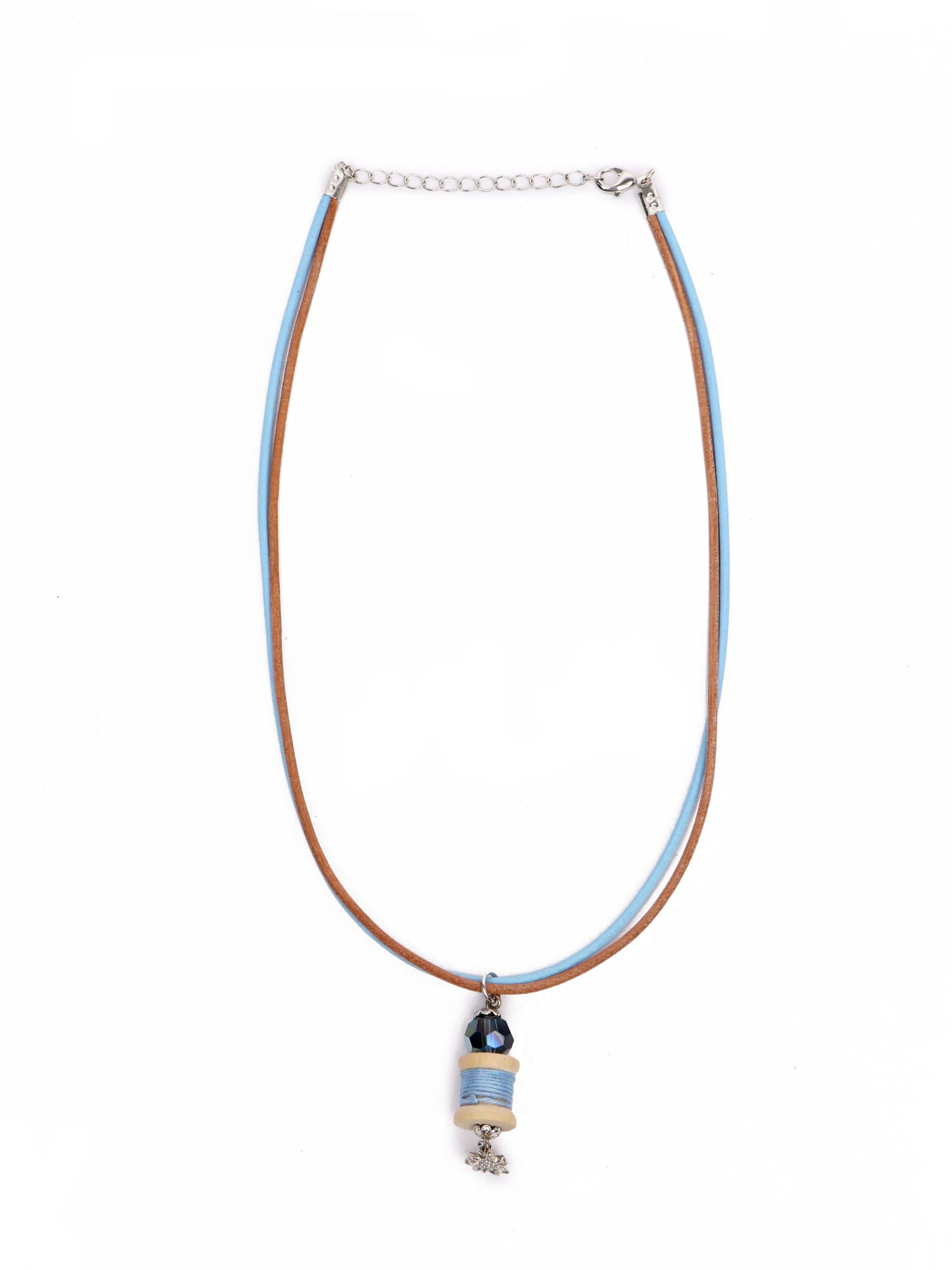 Allgäu Rebell Kette 'Alma'‌‌‌‌‌‌ in Blau: Vorderseite