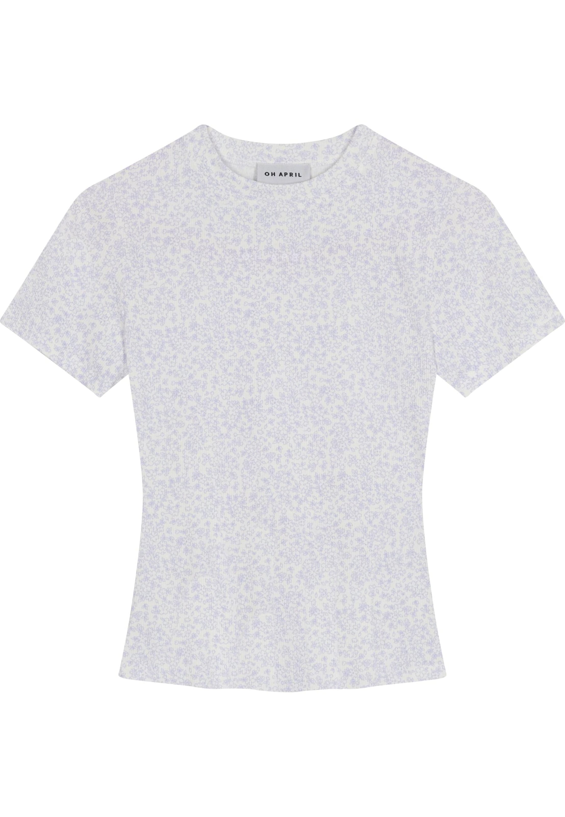 OH APRIL - Camiseta 'Marisa' en blanco: frente