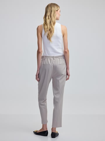 Ipekyol Regular Bandplooibroek in Beige