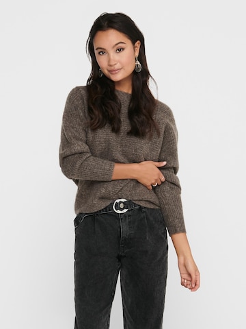 ONLY Sweater 'Daniella' in Brown