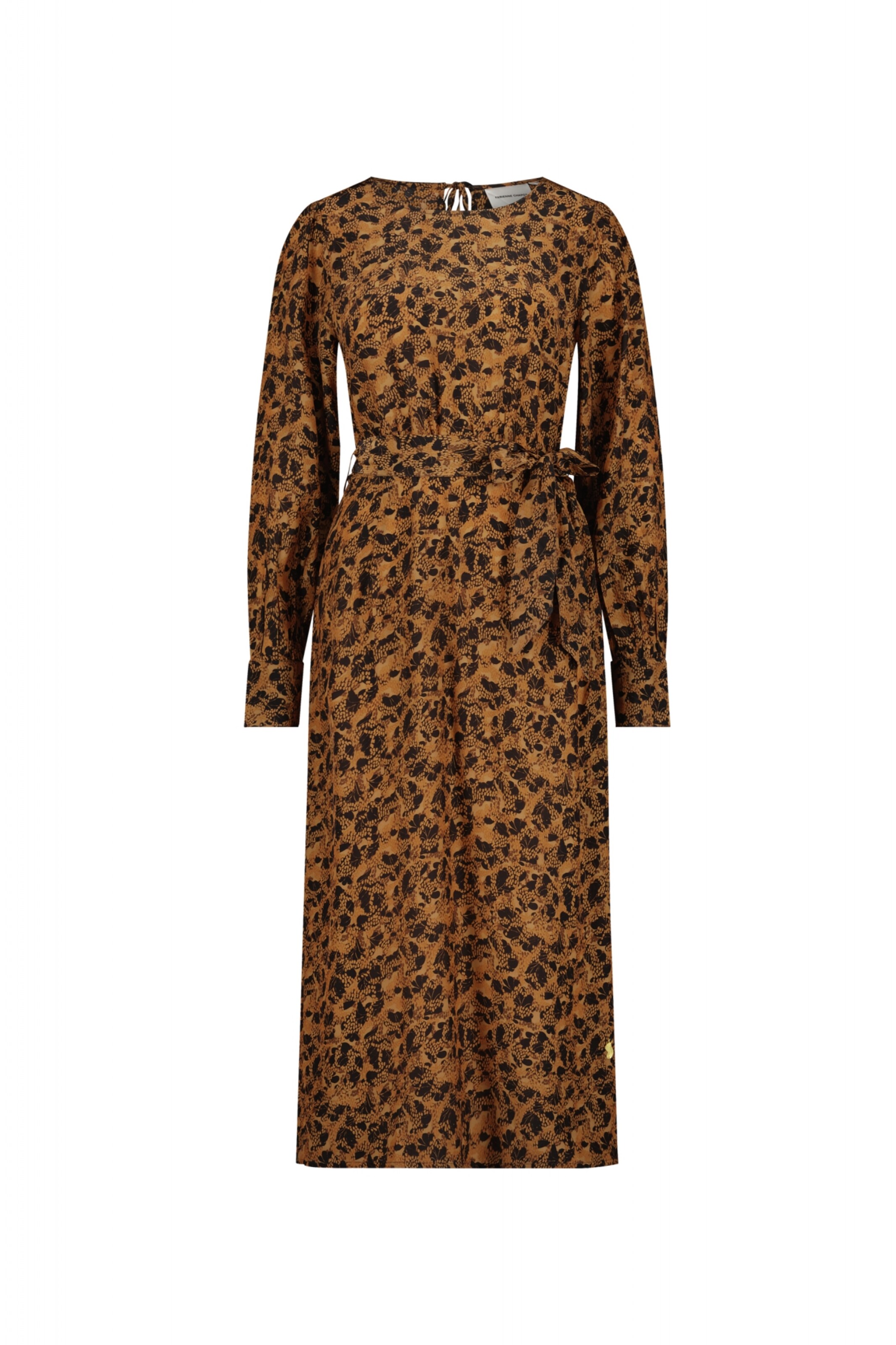 Fabienne Chapot Dress in Brown: front