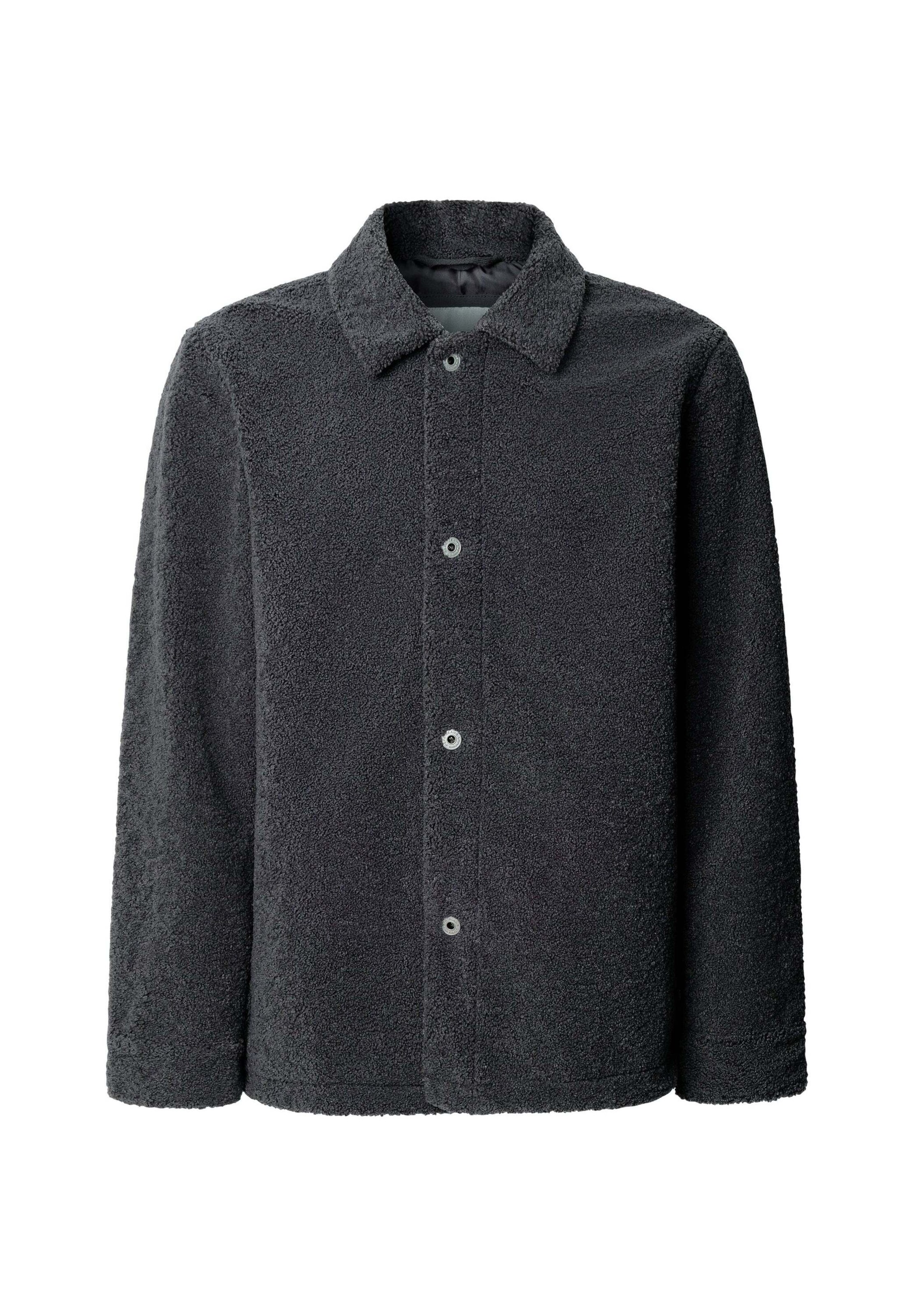 Pepe Jeans - Chaqueta de entretiempo 'BORG' en gris: frente