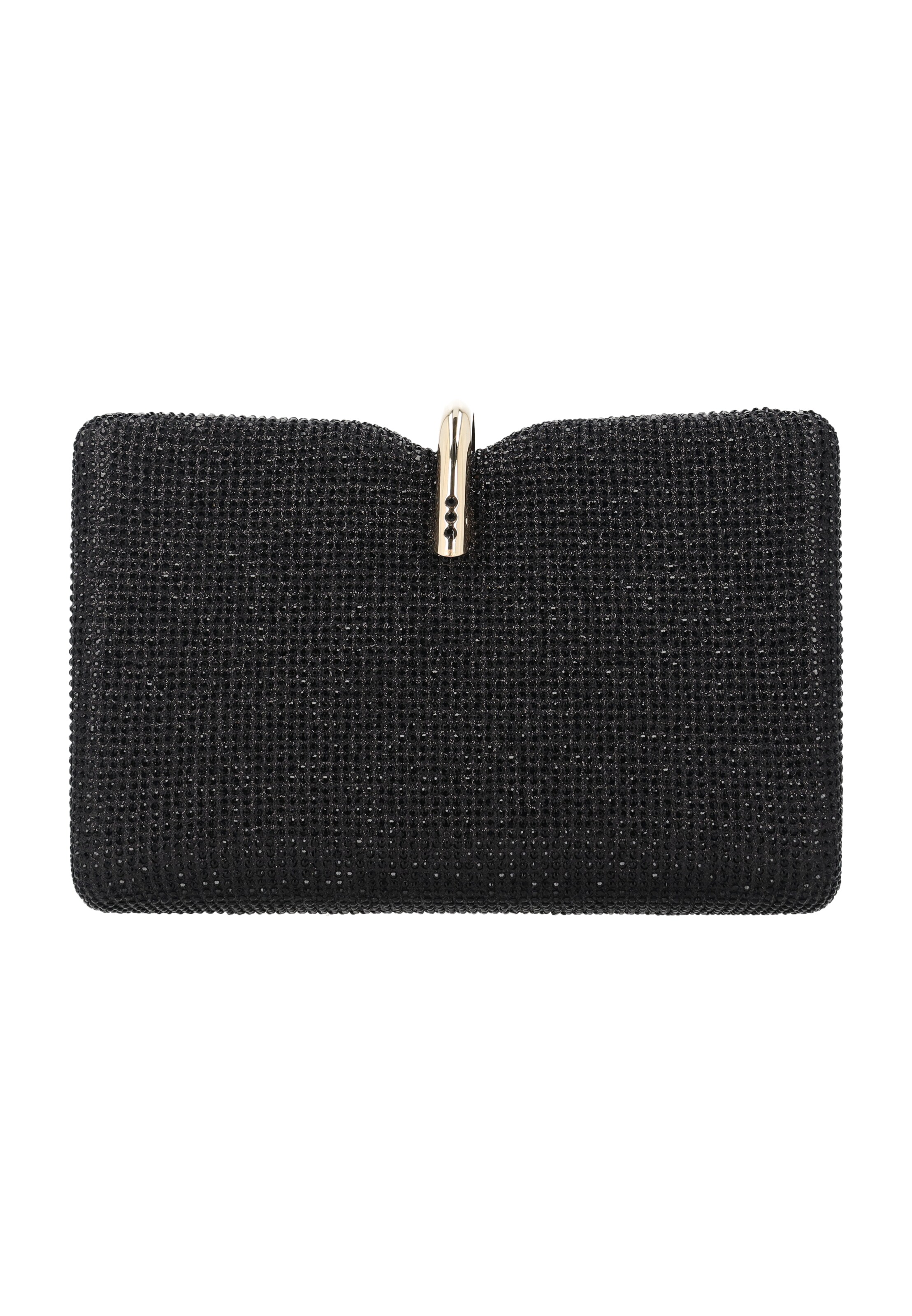 usha BLACK LABEL Clutch in Black: front