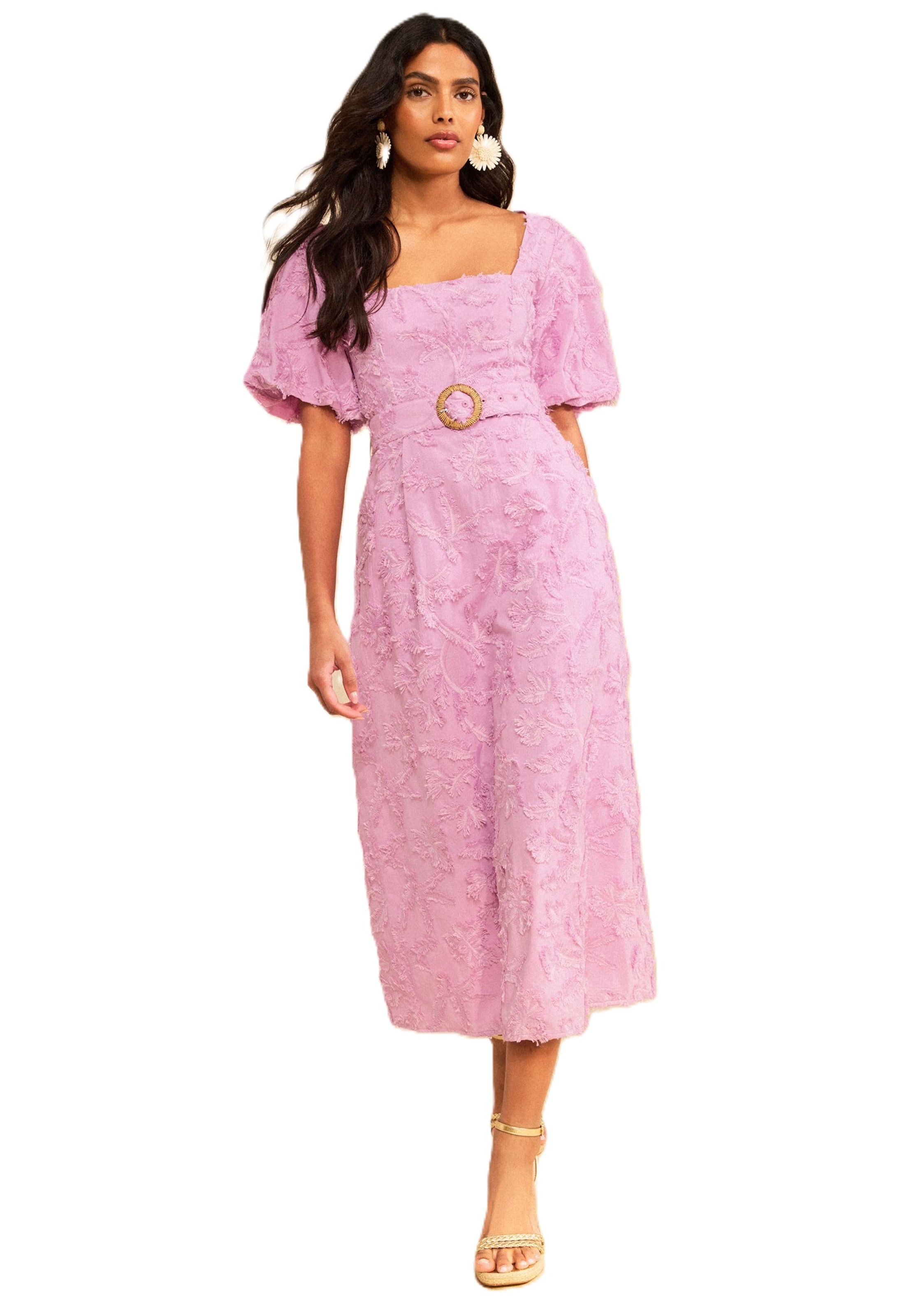 Robe love & roses en rose : devant