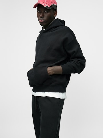 Abercrombie & Fitch Μπλούζα φούτερ 'ESSENTIALS' σε μαύρο