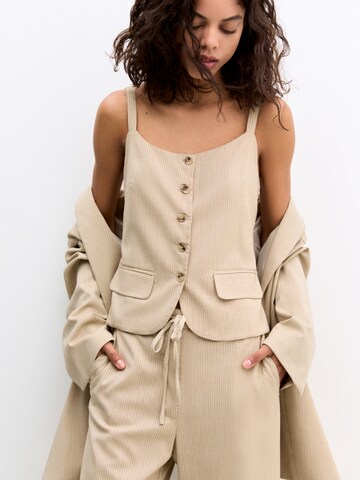 Gilet da completo di Pull&Bear in beige