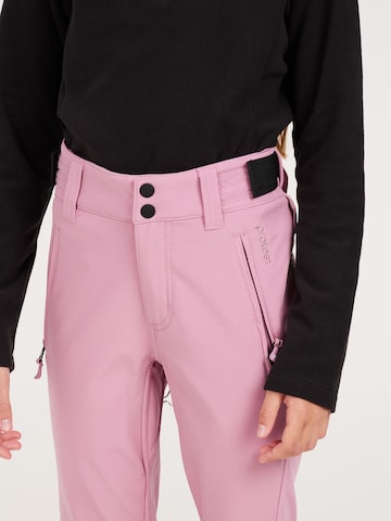 PROTEST Slimfit Sportbroek 'LOLE JR' in Roze