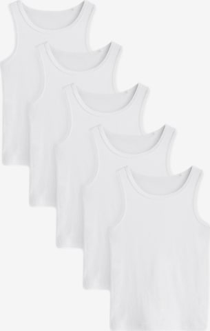 Maiou de la Next pe alb: față