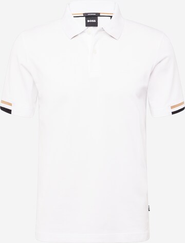 BOSS - Camiseta 'Parlay 147' en blanco: frente