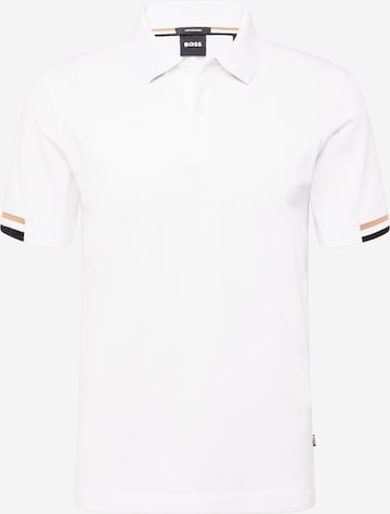 BOSS Black - Camisa 'Parlay 147' em branco: frente