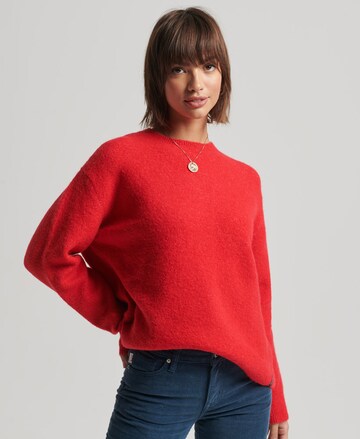 Superdry Sweater 'Vintage' in Red: front
