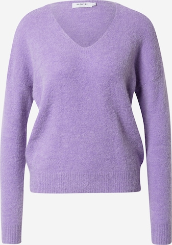 MSCH COPENHAGEN Sweater in Purple: front