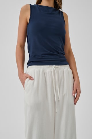 My Essential Wardrobe Wide Leg Hose 'Dias' in Weiß