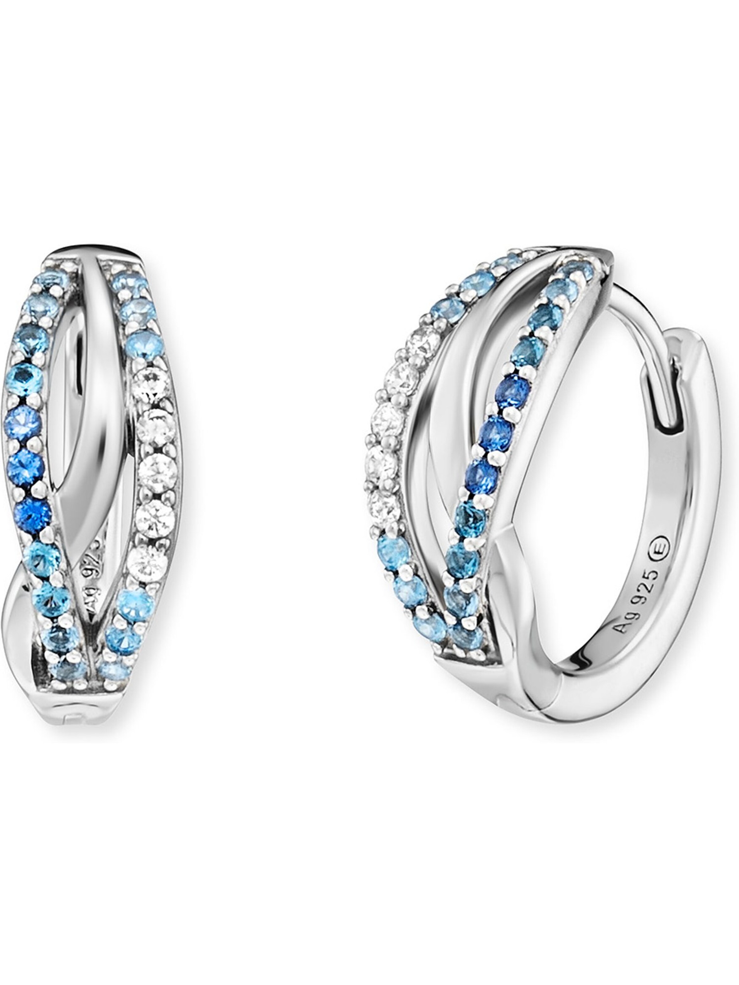 Engelsrufer Earrings in Blue: front